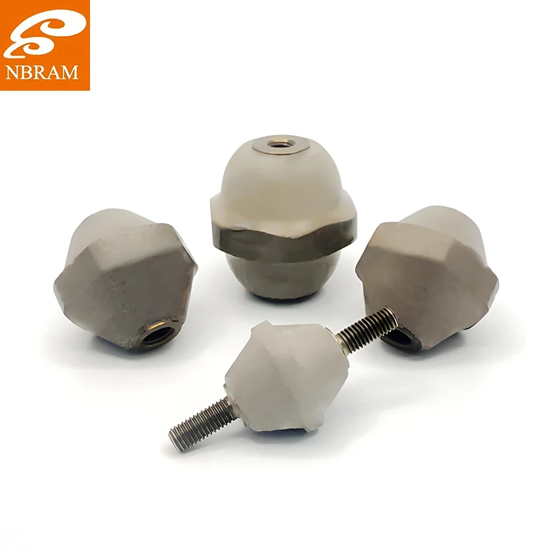 Pieza compuesta de mica-cerámica